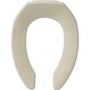 Elongated Open Front Toilet Seat in Bone (Less Cover)