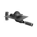 LSP Products Group ABS Side Outlet Roof Drain with Dome Strainer 