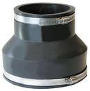 Fernco 4 x 6 in. Asbestos Cement Fiber and Ductile Iron x Cast Iron and PVC Flexible Coupling 