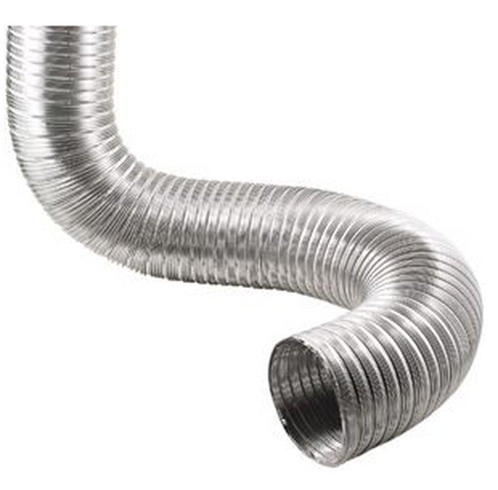 Cody Company Silver 10 ft. Silver Uninsulated Flexible Air Duct 