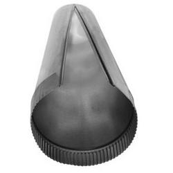 3 ft. x 4 in. 30 ga Galvanized Smoke Pipe