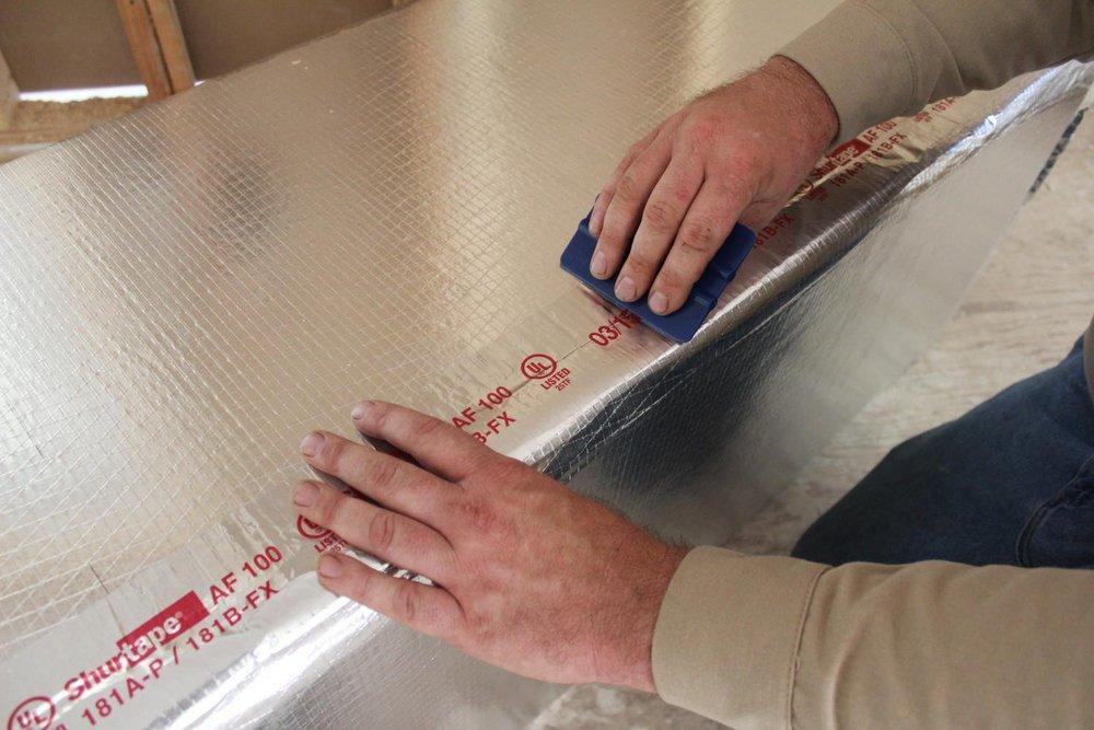 Shurtape Silver 2-1/2 in. Silver Aluminum Foil Tape 