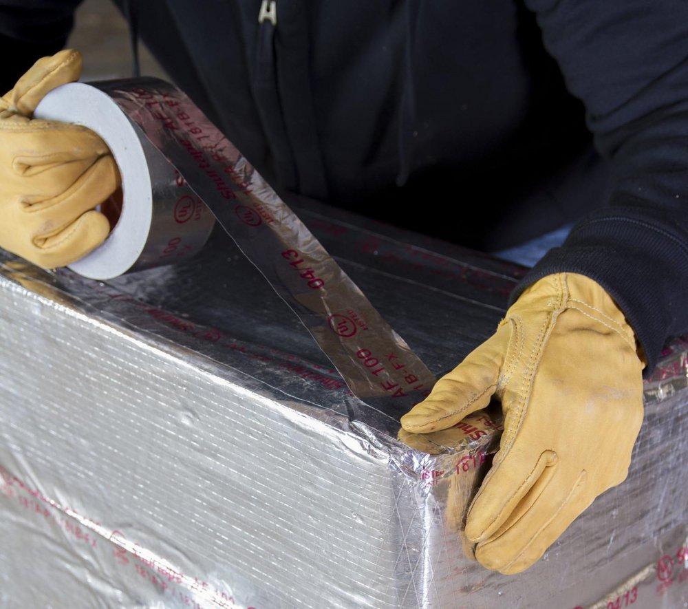 Shurtape Silver 2-1/2 in. Silver Aluminum Foil Tape 