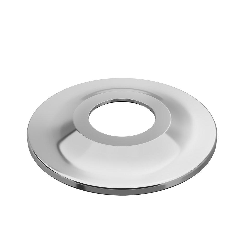 Jones Stephens Chrome Plated 1/2 in. Steel Escutcheon 