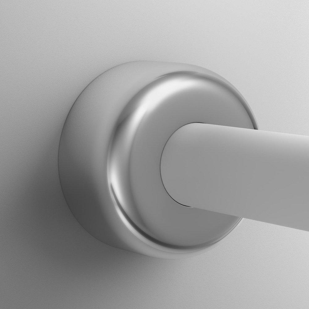 Jones Stephens Chrome Plated 1-1/4 in. Steel Tubular Escutcheon 