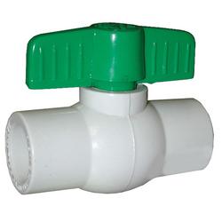 1/2 in. PVC Standard Port Solvent Ball Valve