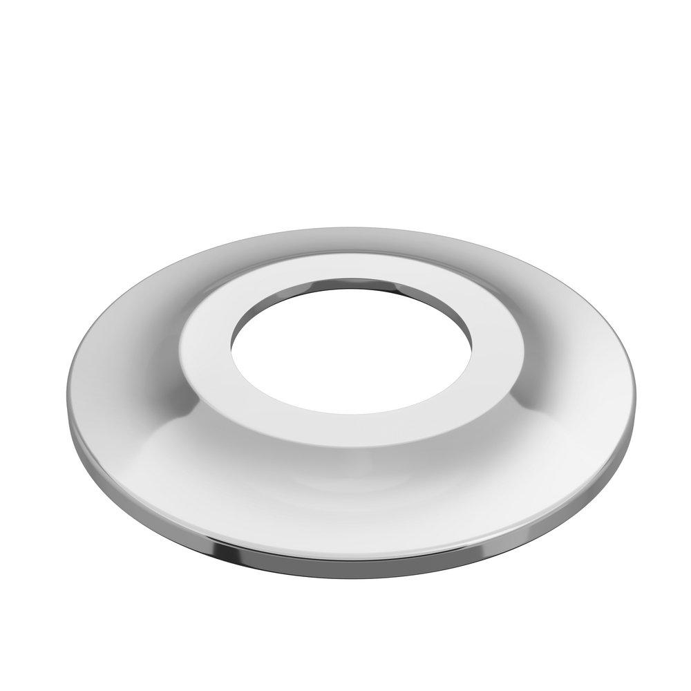 Jones Stephens Chrome Plated 1/2 in. Steel Escutcheon 