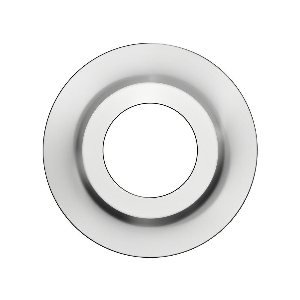 Jones Stephens Chrome Plated 1/2 in. Steel Escutcheon 
