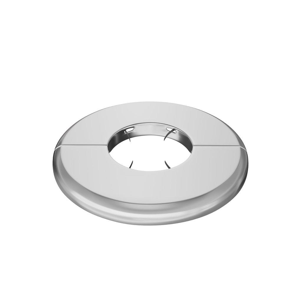 Jones Stephens Chrome Plated Steel Escutcheon in Chrome Plated 