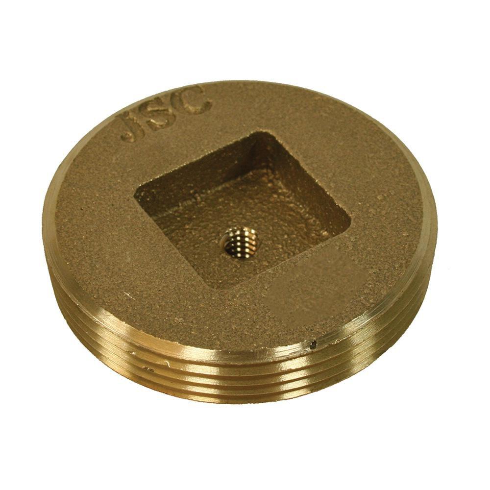 Jones Stephens Brass Countersunk Plug 