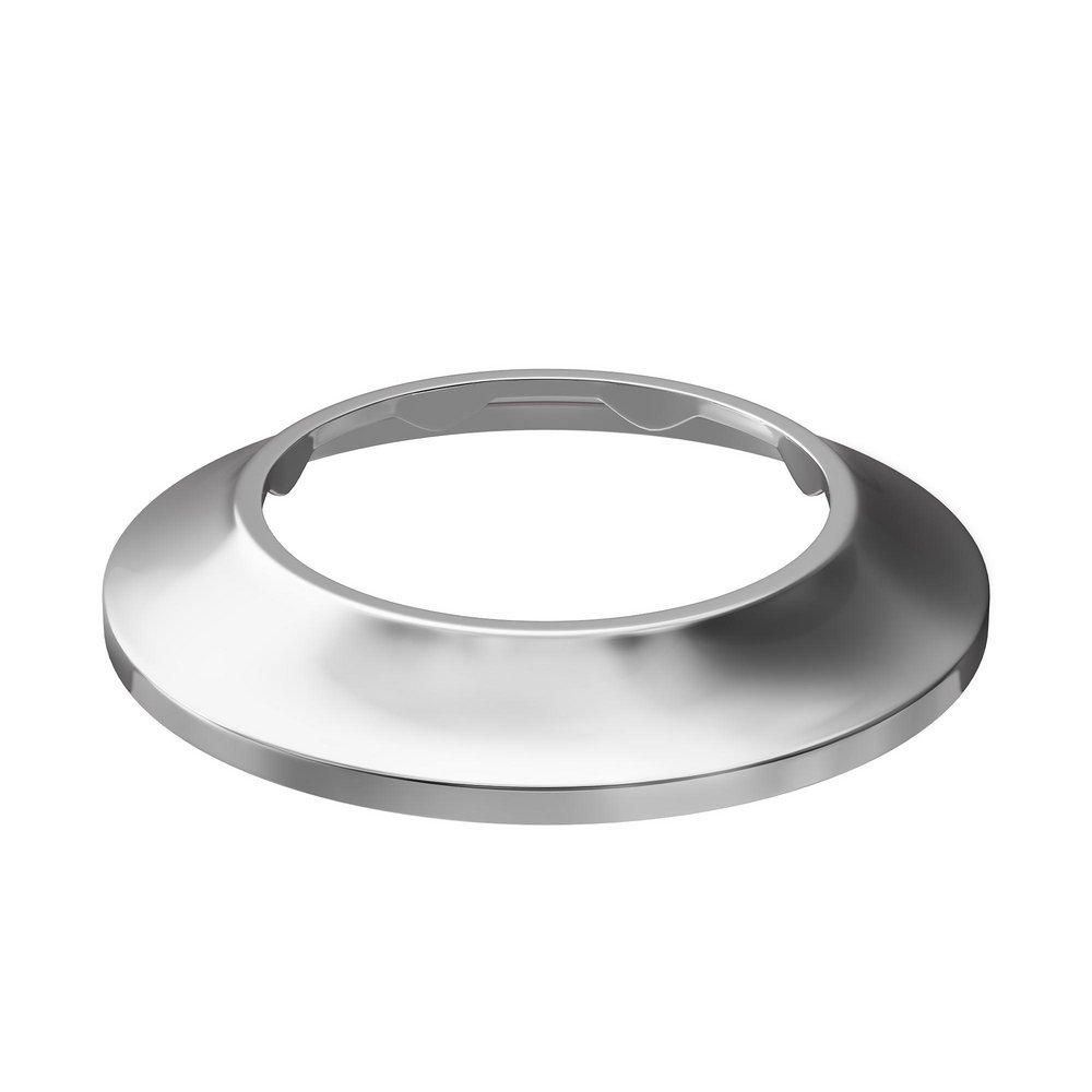 Jones Stephens Chrome Plated 1-1/2 in. IPS Shallow Escutcheon 