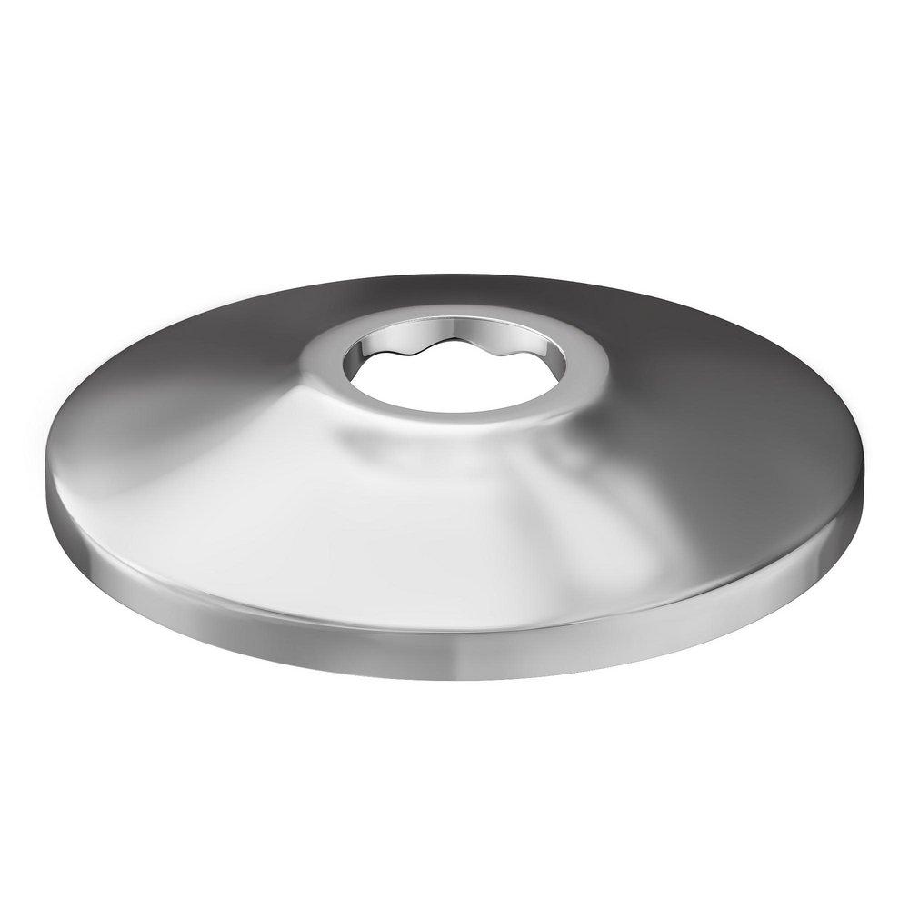 Jones Stephens Chrome Plated 3/8 in. Steel Escutcheon 
