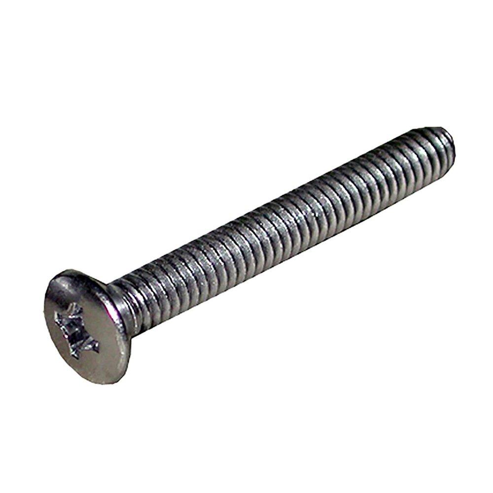 Chrome Plated Overflow Plate Screw 