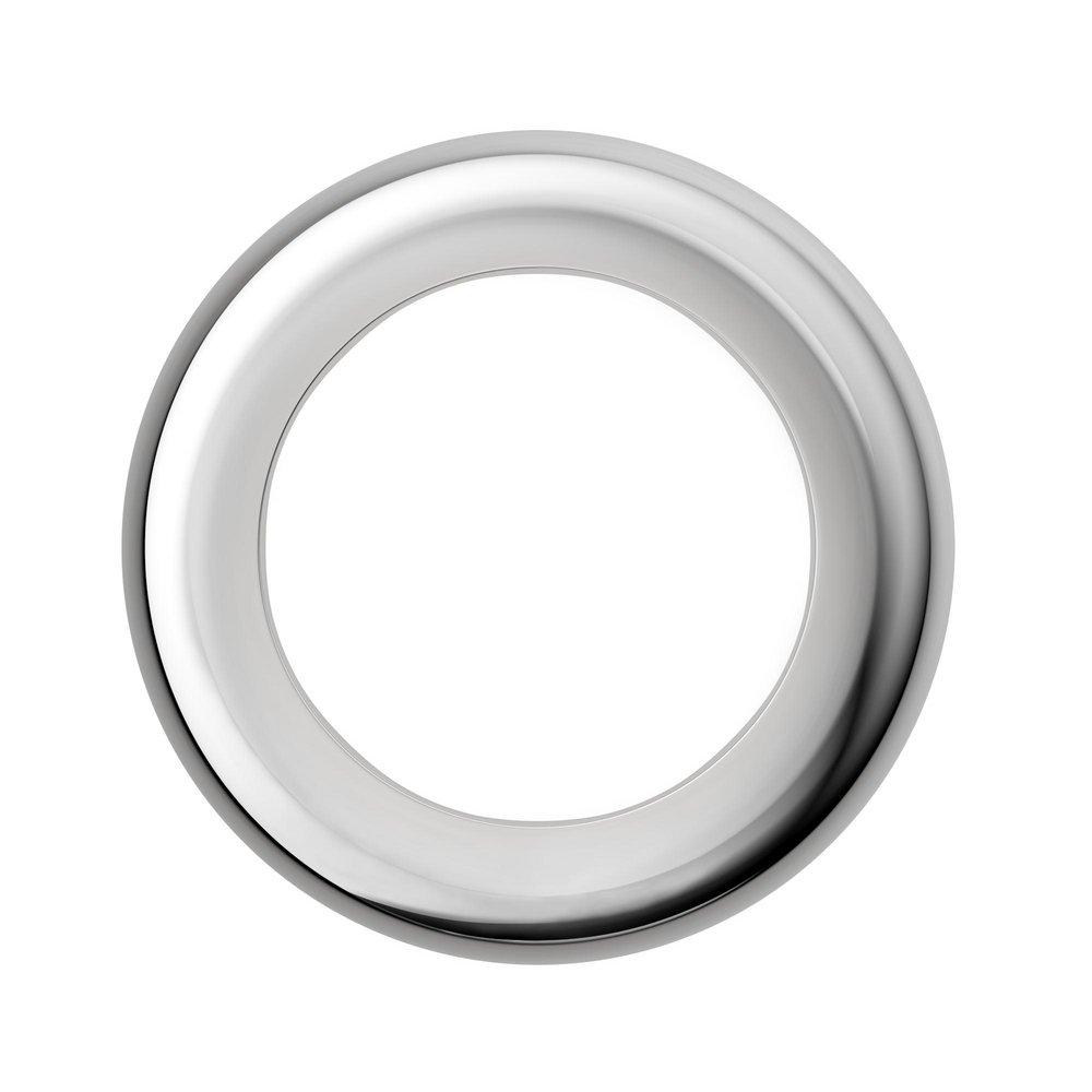 Jones Stephens Chrome Plated 1-1/2 in. Steel Escutcheon 
