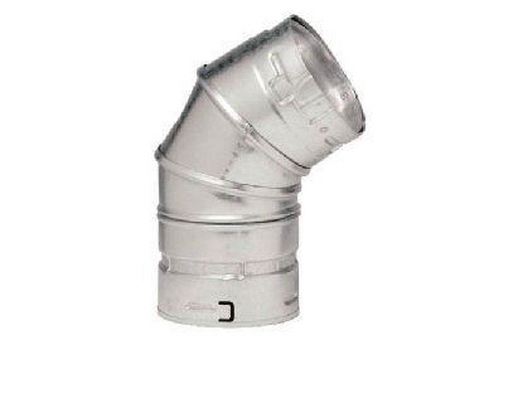 Metal Fab Gas Vent Adjustable Elbow 