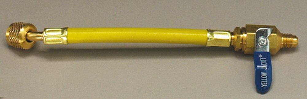 YELLOW JACKET® Yellow 1/4 in. Flexible Flowers Adapter in Yellow 