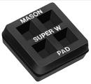 Mason Industries Blue 2 in. Equipment Pad Rubber 