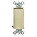 15A 4-Way Quiet Rocker Switch in Ivory 