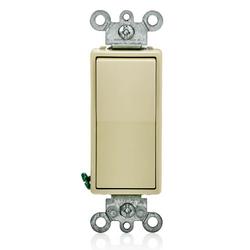 15A 4-Way Quiet Rocker Switch in Ivory