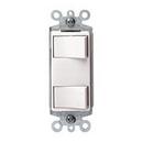 15A Combination Switch with Ground Screw Terminal in White