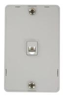 1 Gang Wall Plate in White