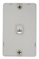 LEVITON White 1 Gang Wall Plate 