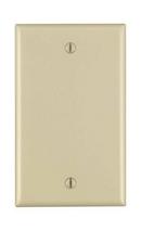 LEVITON Ivory 1-Gang 1 Blank Oversized Wall Plate 