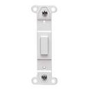 Blank Toggle Wall Plate Adapter in White
