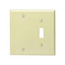 2-Gang Wall Plate in Ivory