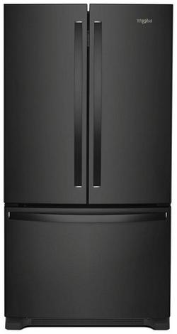 25.2 cu. ft. French Door Refrigerator in Black