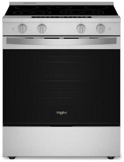 30 in. Smart Electric 4-Burner Range in Fingerprint Resistant Stainless Steel