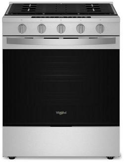 30 in. Smart Gas 4-Burner Range in Fingerprint Resistant Stainless Steel