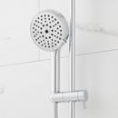 Signature Hardware Chrome Pressure Balance Shower System with Slide Bar and Hand Shower 