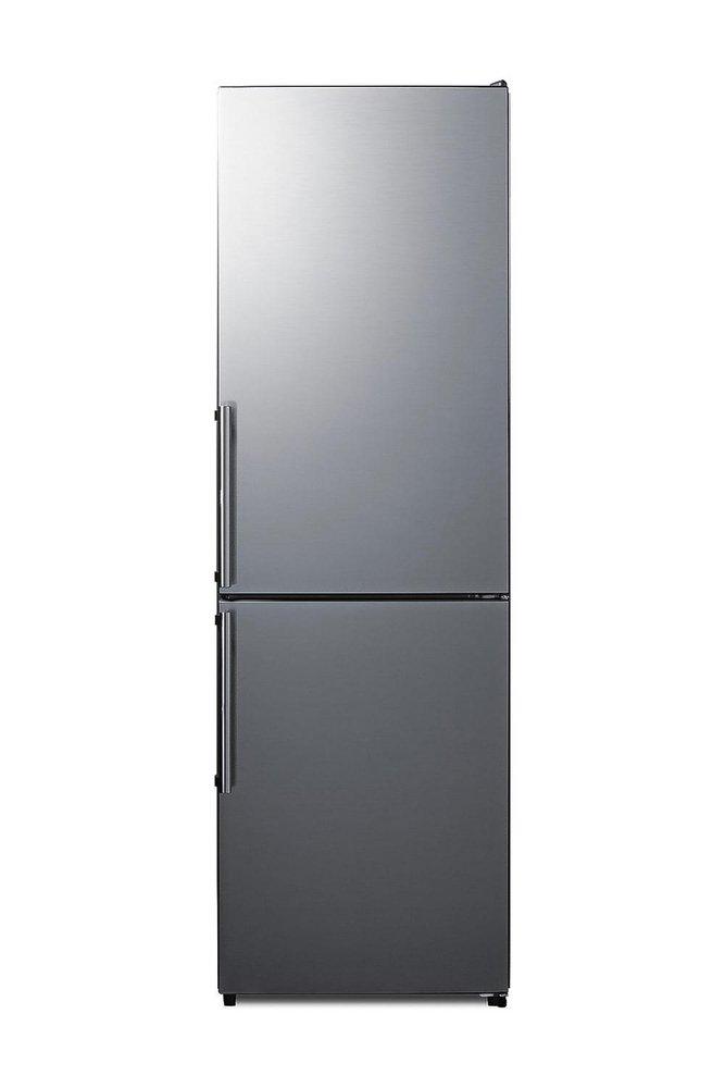 24 INCH WIDE 10.8 CU. FT. ENERGY STAR CERTIFIED FINGERPRINT RESISTANT BOTTOM FREEZER REFRIGERATOR WITH SUPER FREEZE 