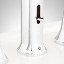 Signature Hardware Chrome Two Handle Roman Tub Faucet with Hand Shower 