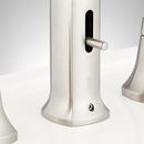 Signature Hardware Brushed Nickel Two Handle Roman Tub Faucet with Hand Shower 