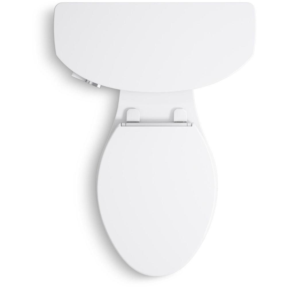 Complete Solution 1.28 gpf Elongated Comfort Height&reg;Two Piece Toilet in White 