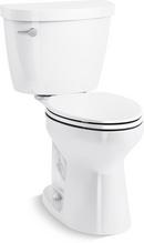 Complete Solution 1.28 gpf Elongated Comfort Height®Two Piece Toilet in White