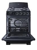 23-1/2 in. 4-Burner Electric Freestanding Range in Black 
