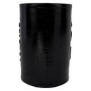 Black No Hub Cast Iron Reducing 1/8 Bend Combination Wye 