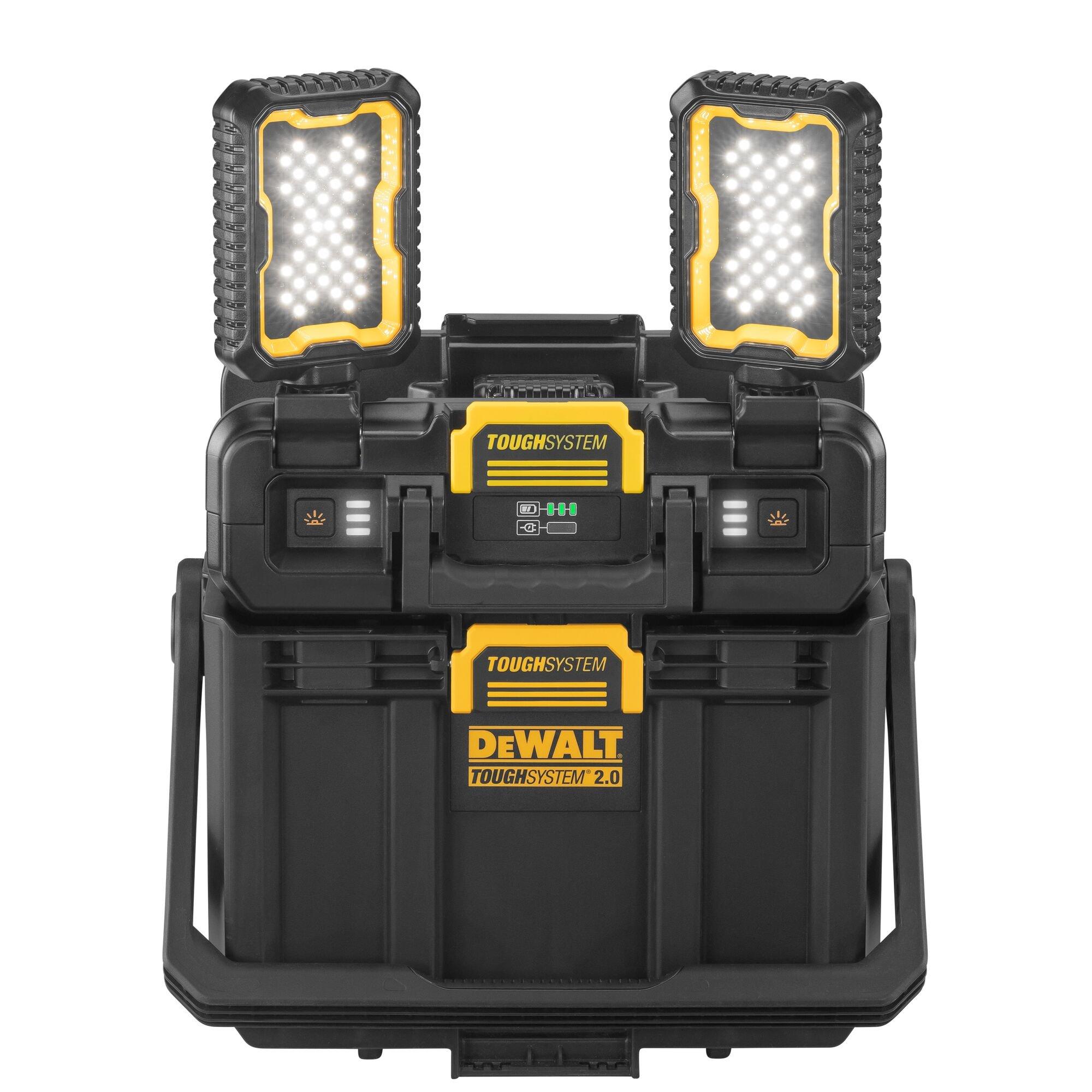Adjustable Work Light with Storage 