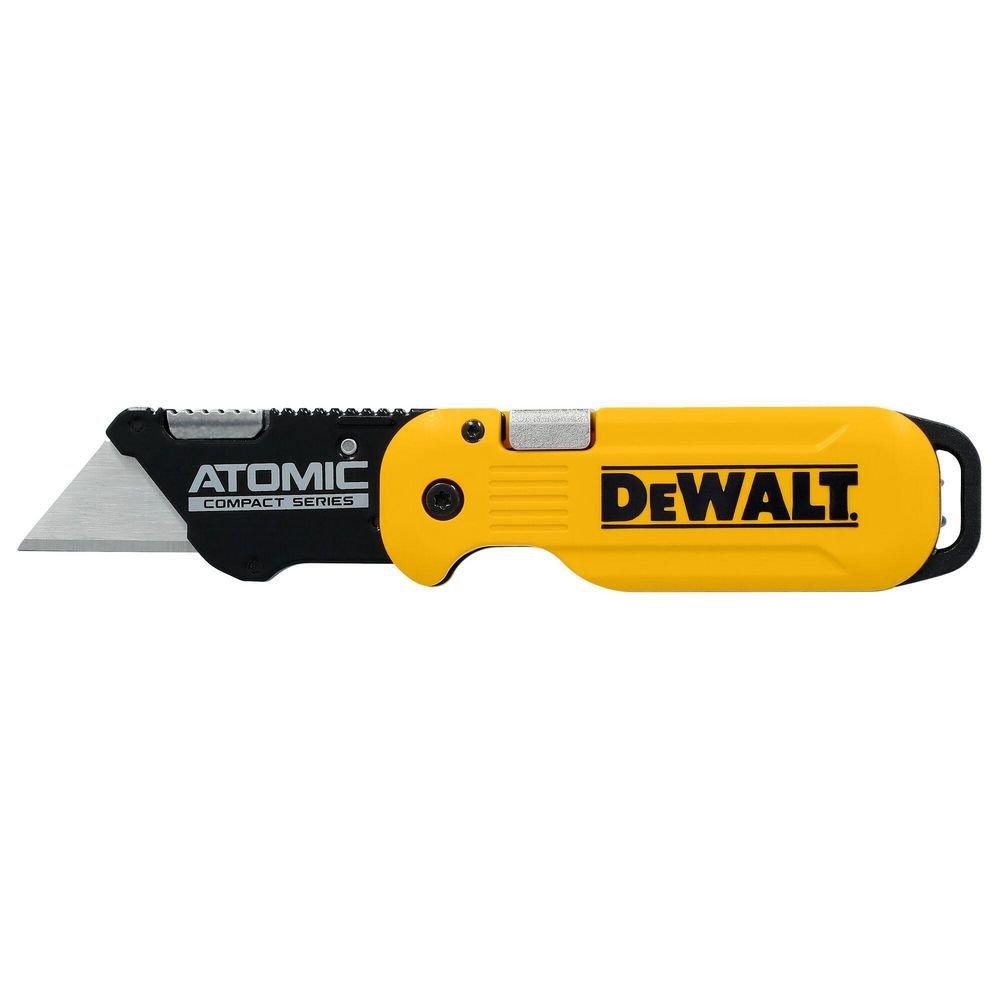 Dewalt Atomic Compact Series Push & Flip Folding Utility Knife 