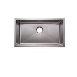 31 in. Undermount Stainless Steel Single Bowl Kitchen Sink