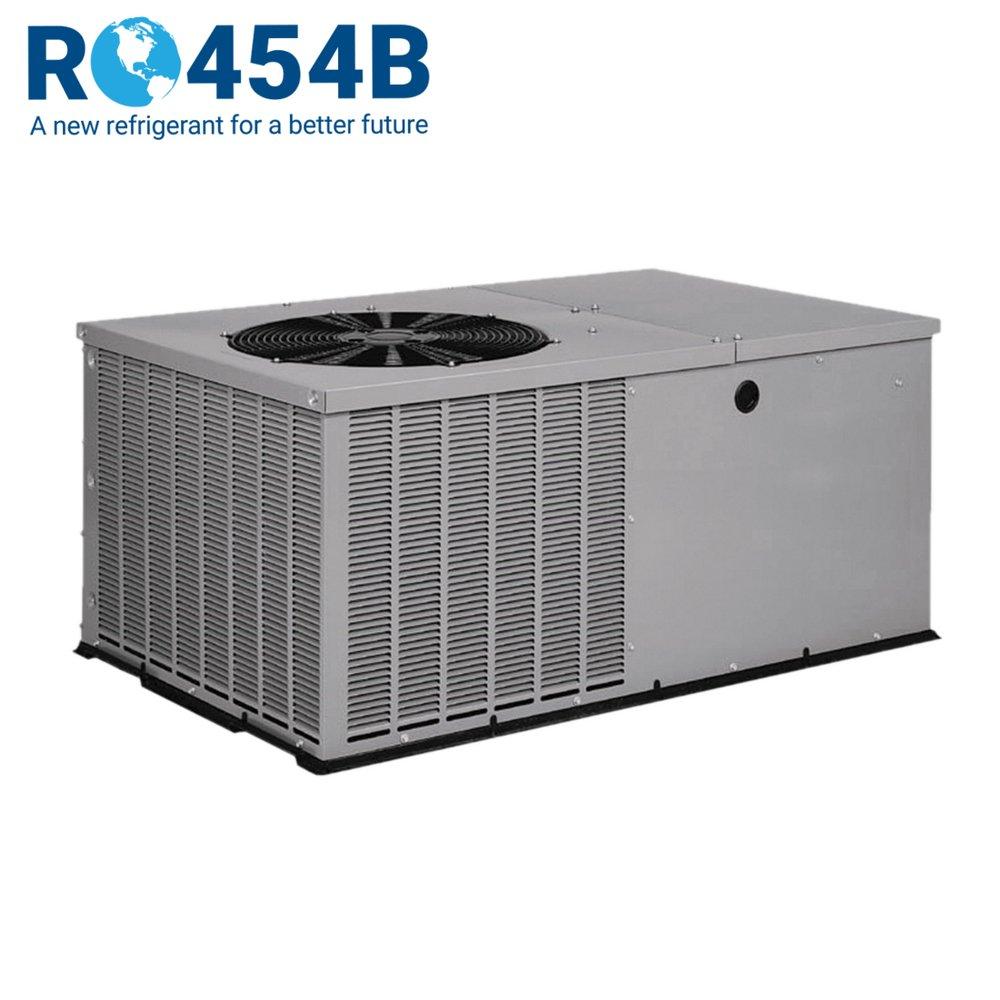 2.5 Ton - 13.4 SEER2 - Horizontal Packaged Narrow Lot Air Conditioner - No Factory Heat - R-454B - 208/230/1 
