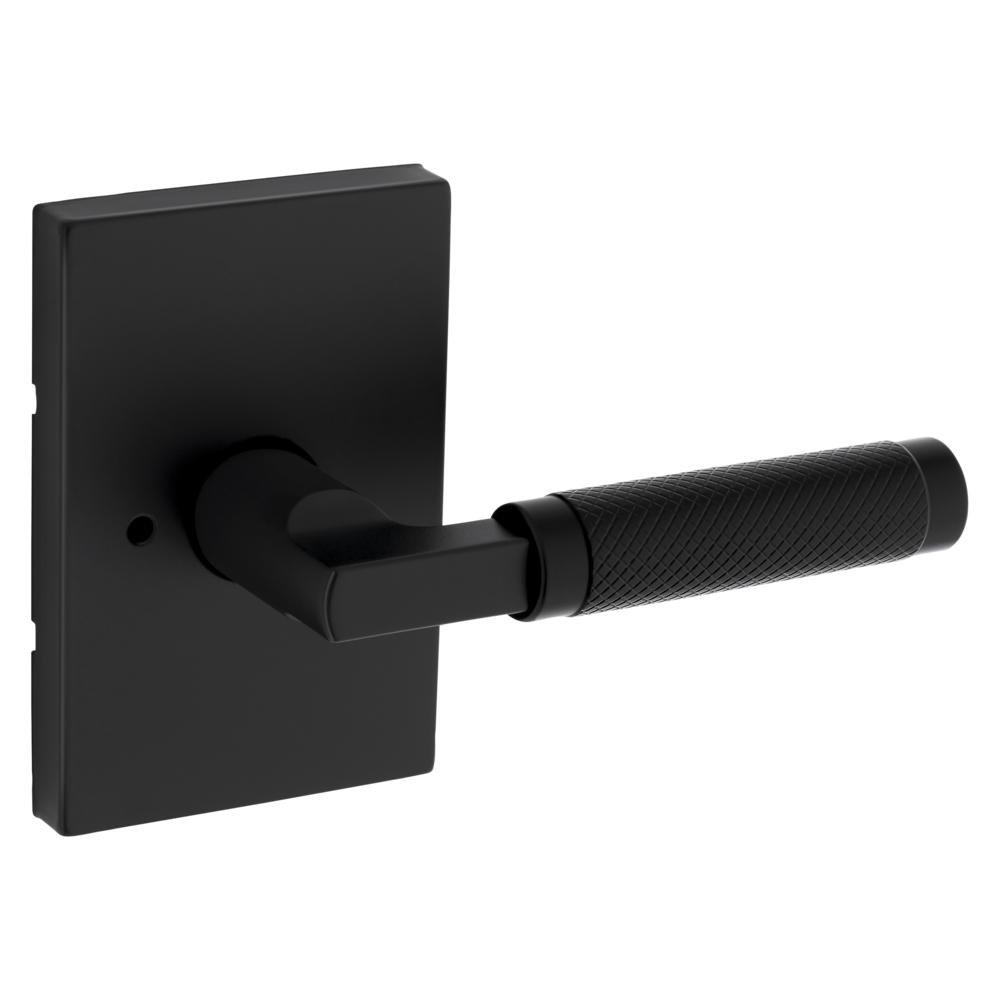 PRAVA BED/BATH LEVER IN MATTE BLACK 