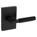 Privacy Door Lever in Matte Black