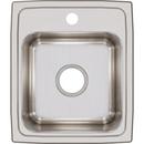 Elkay Lustrous Satin 15 x 17-1/2 in. Drop-in Stainless Steel Bar Sink 