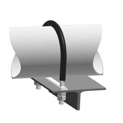 6 in. U-Bolt with Polyolefin Coating