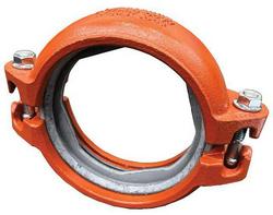 4 in. Enamel Painted Grooved Ductile Iron Coupling