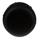 Black ABS DWV Fitting Cleanout Adapter with Plug 